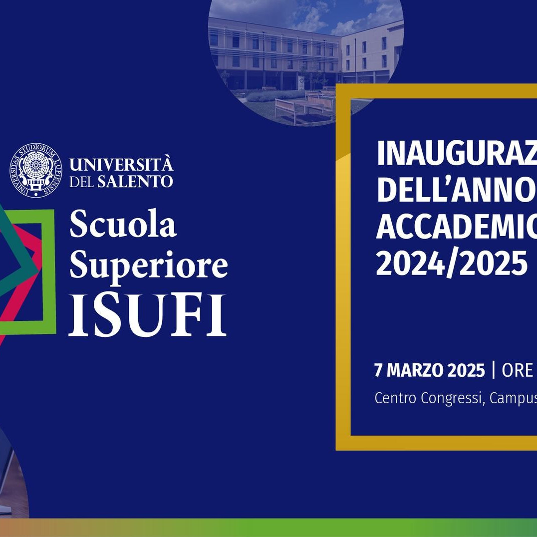 Inaugurazione a.a. ISUFI 2024-25